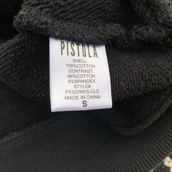 pistola Starry Black Crewneck Sweater size S - Picture 4 of 6
